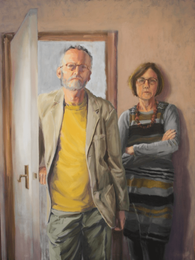 Mr and Mrs Cuttell 101x76cm